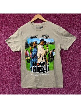 Reason Clothing "How High" Movie Poster T-Shirt Medium